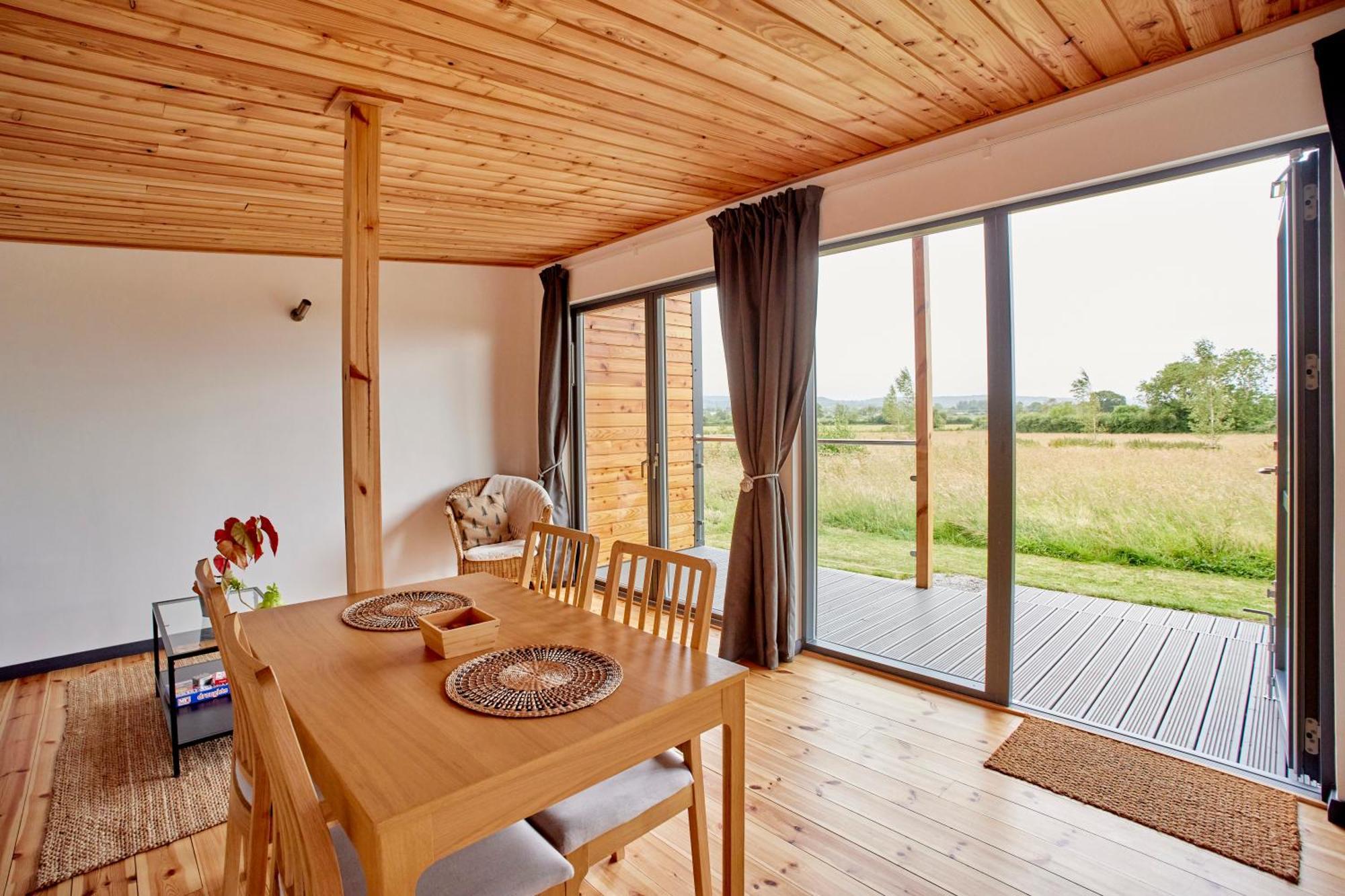 Eco Cabin With Lovely View Of Mendips Aonb Cabin N 1 Congresbury Extérieur photo